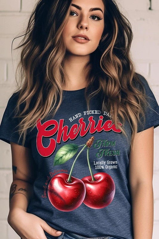 Farm Fresh Cherries Graphic Tee