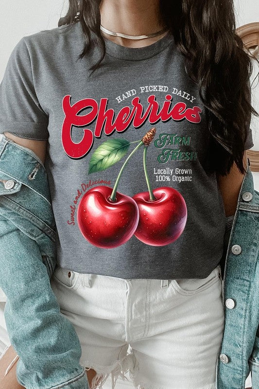 Farm Fresh Cherries Graphic Tee