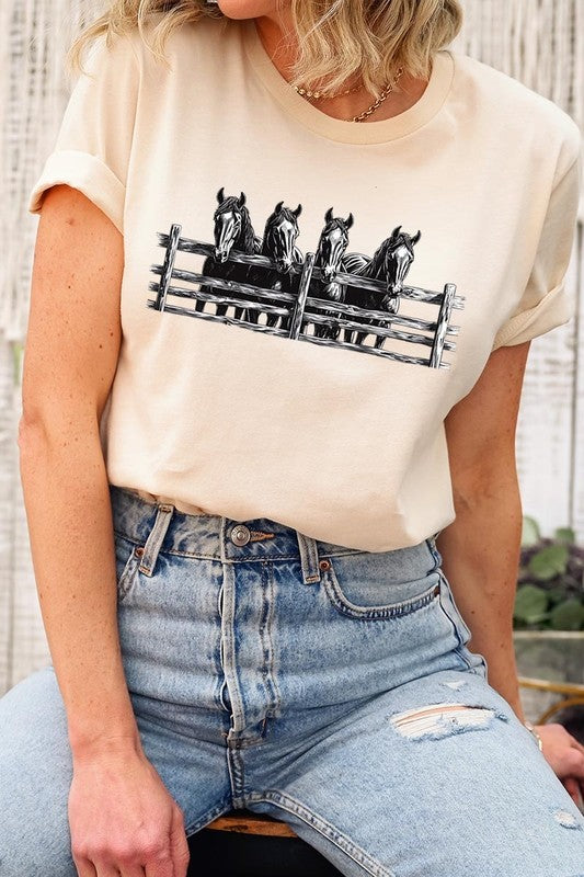 Horse Western Graphic Tee