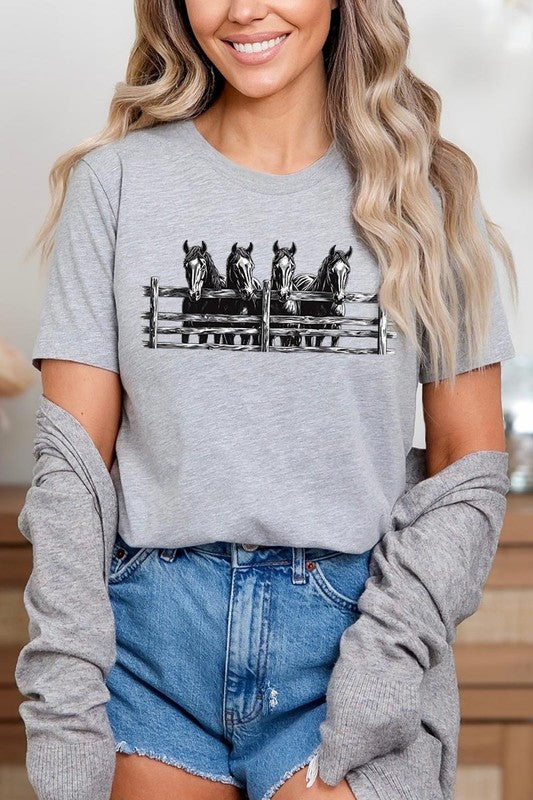 Horse Western Graphic Tee